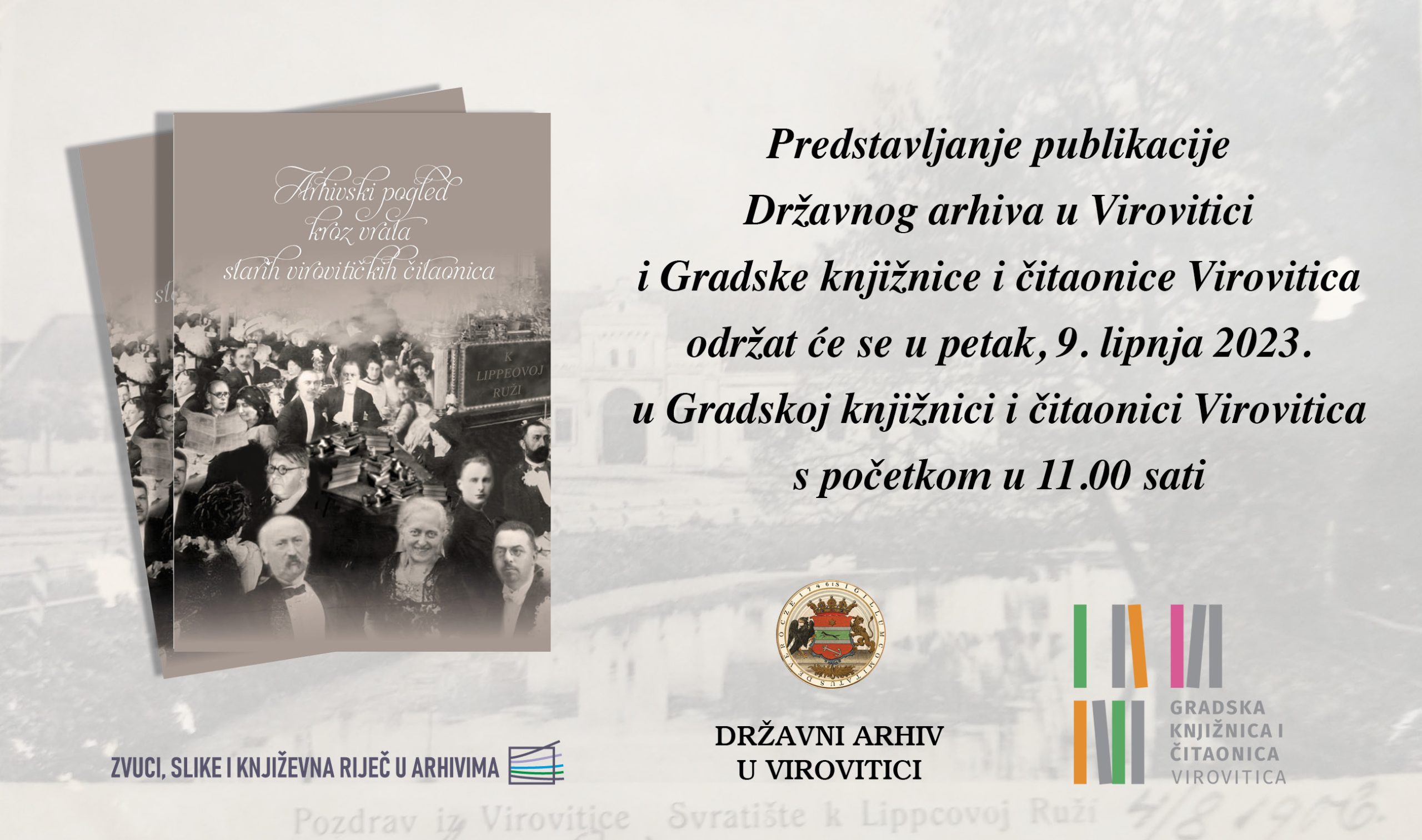 Predstavljanje publikacije „ARHIVSKI POGLED KROZ VRATA STARIH VIROVITIČKIH ČITAONICA“ 4